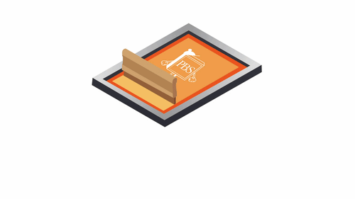 Pre-Burned Screen: Custom Silk Screen Printing Frames